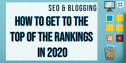 seo & blogging - how to get to the top of the rankings in 2020 blog image seek social ltd